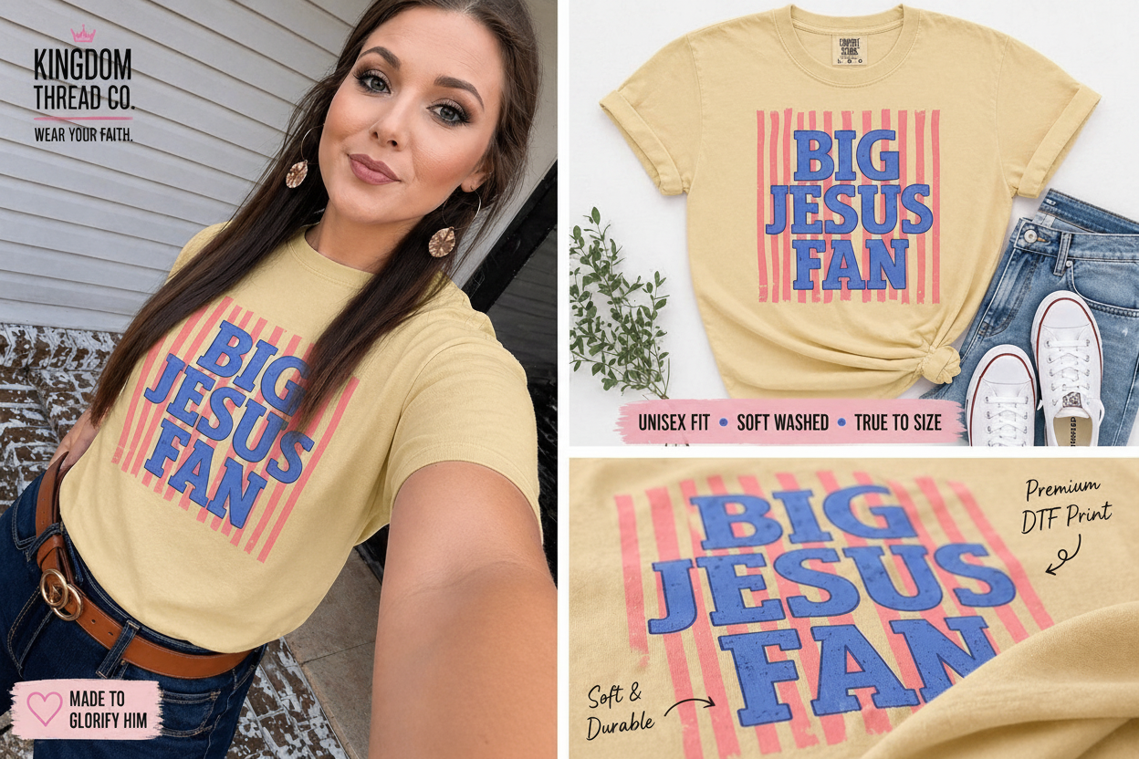 Big Jesus Fan 🩷✨